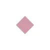 Cabochon sol / mur uni rose 4x4 cm VODEVIL TACO DOME PINK (vendu par boite de 100 pièces)