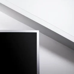Cache de tringle à rideau  PVC 35x35mm, 2m, installation de la bande lumineuse LED, blanc