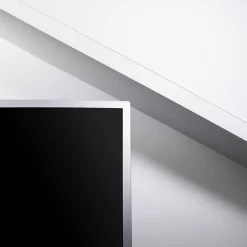 Cache de tringle à rideau  PVC 30x30mm, 2m, installation de la bande lumineuse LED, blanc