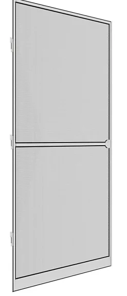 Cadre moustiquaire de porte en alu blanc Easyline 100 x 210 cm