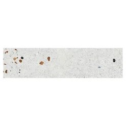 Carreau Premium pour mur effet Terrazzo. Terrazzo Grey Mat. 7,5x30 cm.