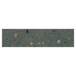 Carreau Premium pour mur effet Terrazzo. Terrazzo Grafito Mat. 7,5x30 cm.