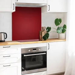 Carreaux vinyle Tulup 30x30 cm Couleur rouge 9 pcs