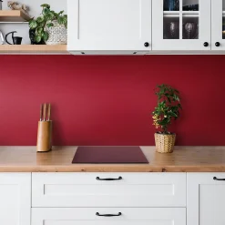Carreaux vinyle Tulup 30x30 cm Couleur rouge 9 pcs