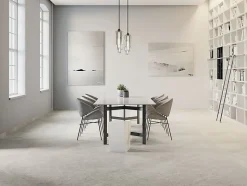 Carrelage Aspect marbre Lumos gris poli 80x80 cm