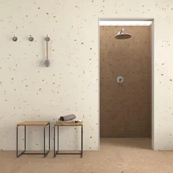 Carrelage Aspect terrazzo Aroma orange 20x20 cm