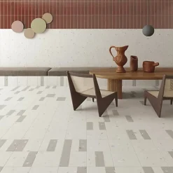 Carrelage Aspect terrazzo Aroma gris 20x20 cm