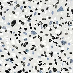 Carrelage Aspect terrazzo Dura blanc 20x20 cm