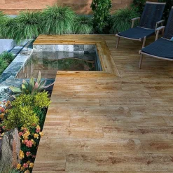 Carrelage BOREAL ROBLE 20x120 cm Effet Bois antidérapant R11
