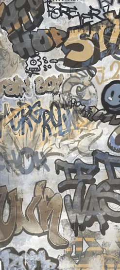 Carrelage City Plaster Graffiti Grey - Mat 120 x 60cm ( vendu par boite de 1,44 m² )
