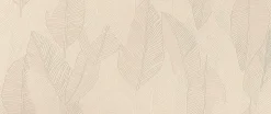 Carrelage 3D Beige Foglia 120x50x0,85 cm Mat Oresta - Mur intérieur (vendu par carton de 0,6 m²) - RO'MA CARRELAGE