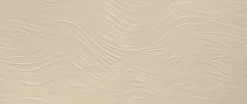 Carrelage effet Béton 3D Beige Chanvre Ocean 120x50x0,85 cm Mat Talvoro - Mur intérieur (vendu par carton de 1,8 m²) - RO'MA CARRE