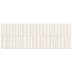 Carrelage effet Béton 3D Beige Estria 100x33,3x0,98 cm Arvelis - Mur intérieur - RO'MA CARRELAGE