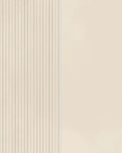 Carrelage effet Béton 3D Beige Lin Linea Mix 50x40x0,85 cm Mat Cortivo - Mur intérieur (vendu par carton de 1,2 m²) - RO'MA CARREL