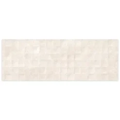 Carrelage effet Béton 3D Beige Lin Cuadro 100x33,3x0,98 cm Montelis - Mur intérieur - RO'MA CARRELAGE