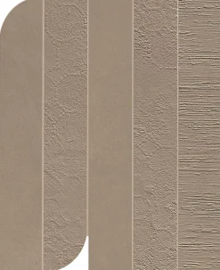 Carrelage effet Béton 3D Blanc Minéral Mix 50x40,5x0,85 cm Mat Benzaro - Mur intérieur (vendu par carton de 1,22 m²) - RO'MA CARRE