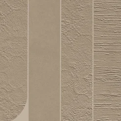 Carrelage effet Béton 3D Blanc Minéral Mix 50x40,5x0,85 cm Mat Benzaro - Mur intérieur (vendu par carton de 1,22 m²) - RO'MA CARRE