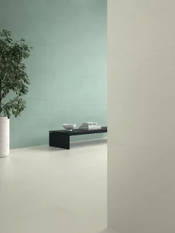 Carrelage effet Béton 3D Blanc Lin Organic 120x50x0,85 cm Mat Cortivo - Mur intérieur (vendu par carton de 1,8 m²) - RO'MA CARRELA