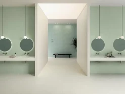 Carrelage effet Béton 3D Blanc Lin Organic 120x50x0,85 cm Mat Cortivo - Mur intérieur (vendu par carton de 1,8 m²) - RO'MA CARRELA