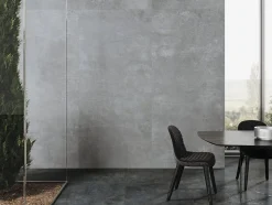 Carrelage Effet métal Roof gris Lappato 60x60 cm