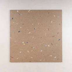Carrelage Effet Terrazzo CROCCANTE 60x60 Nuez - Les Carreaux de Jean