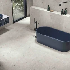 Carrelage Effet Terrazzo AMA 60x60 Rectifié Grigio - Les Carreaux de Jean