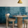 Carrelage Effet Zellige Bleu FUSION Blue 6x25cm - Les Carreaux de Jean