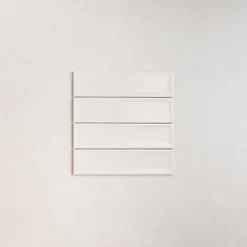 Carrelage Effet Zellige Blanc NARA Blanco Mate 7,5x30cm - Les Carreaux de Jean