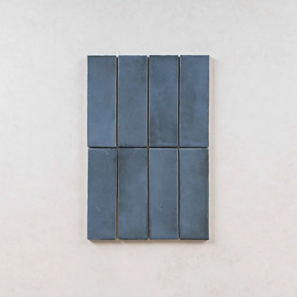 Carrelage Effet Zellige Bleu Nuit COLO Matt 5x15 blue night - Les Carreaux de Jean
