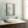 Carrelage Effet Zellige Bleu Ciel NOLITA Cielo 6,5x20 - Les Carreaux de Jean