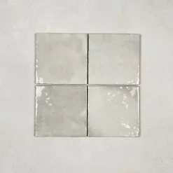 Carrelage Effet Zellige LA RIVIERA 13,2x13,2 Vert - Les Carreaux de Jean