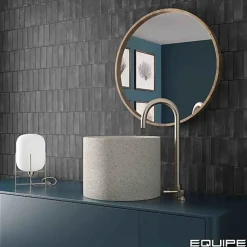 Carrelage Effet Zellige Noir COLO Matt 5x15 Black Hat - Les Carreaux de Jean