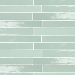 Carrelage effet zellige 6,5x39,6cm FADO ACQUA