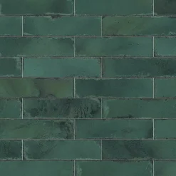 carrelage effet zellige 8x31,5 cm luca jade