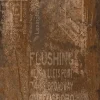 Carrelage Flatiron Décor Rust - Mat 120 x 60cm ( vendu par boite de 1,44 m² )