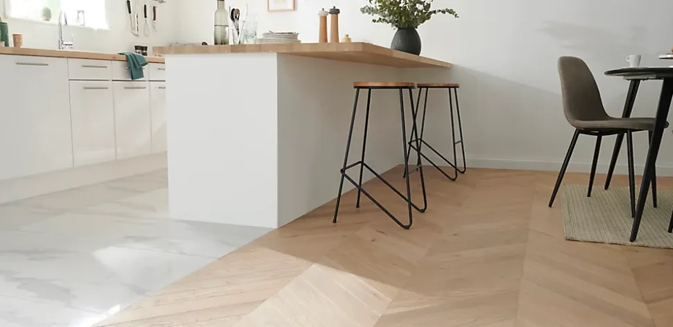 Carrelage intérieur sol et mural Ultimate marble effet marbre L.59.5 cm x l.59.5 cm x Ep.0.9 cm blanc GoodHome