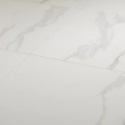Carrelage intérieur sol et mural Ultimate marble effet marbre L.59.5 cm x l.59.5 cm x Ep.0.9 cm blanc GoodHome