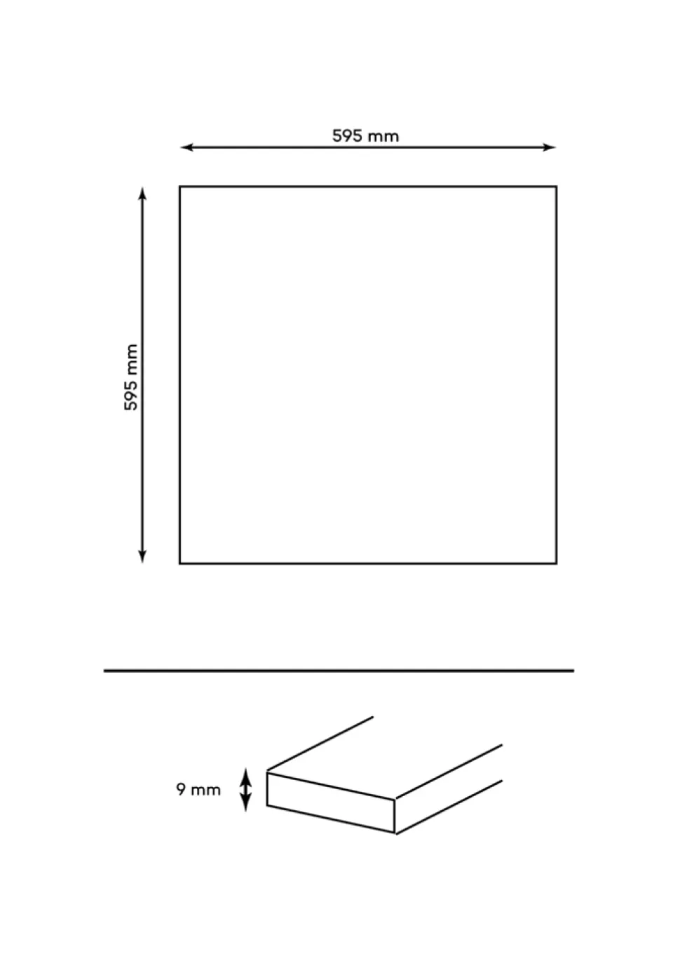 Carrelage intérieur sol et mural Ultimate marble effet marbre L.59.5 cm x l.59.5 cm x Ep.0.9 cm blanc GoodHome