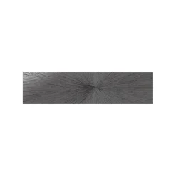 Carrelage mur effet métal anthracite décoratif palletté 30x120 cm IONIC IMPACT STEEL