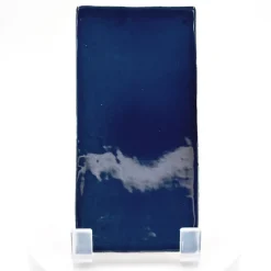 Carrelage mur effet zellige bleu 7,5x15 cm MANACOR OCEAN BLUE