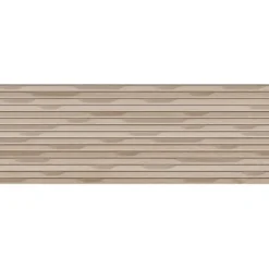 Carrelage mur faience effet bois à relief 40x120 cm WEWOOD CONCEPT CREMA