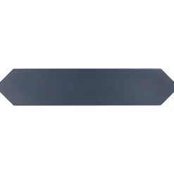 Carrelage mur faience forme navette 5x25 cm mate LANSE NAVY