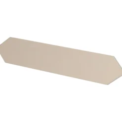 Carrelage mur faience forme navette 5x25 cm mate LANSE MUSLIN