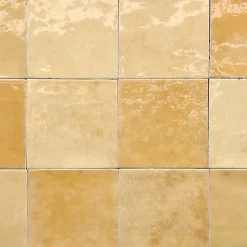Carrelage mur intérieur/exterieur. Grès cérame Zellige Blanc 12x12 cm x ép 8,3 mm
