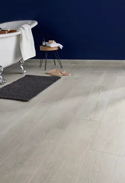 Carrelage sol blanc 20 x 80 cm Pine Wood