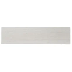 Carrelage sol blanc 20 x 80 cm Pine Wood