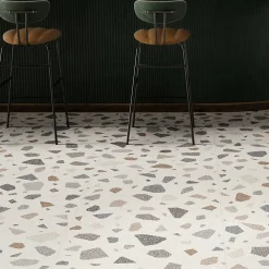 Carrelage sol et mur blanc mat Venise 90 x 90 cm