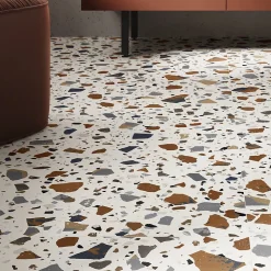 Carrelage sol et mur blanc mat Trend-Deco 90 x 90 cm