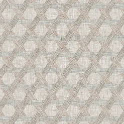 Carrelage sol et mur blanc mat Couture 60 x 60 cm