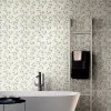 Carrelage sol et mur blanc Floral 60 x 120 cm